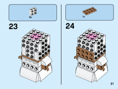 LEGO 40383 instructions page 21 – build guide