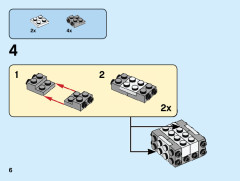 LEGO 40383 instructions page 6 – build guide