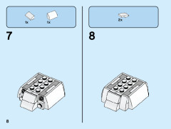 LEGO 40383 instructions page 8 – build guide