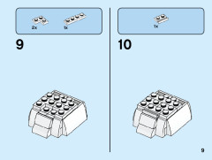 LEGO 40383 instructions page 9 – build guide
