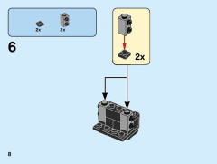 LEGO 40384 instructions page 8 – build guide