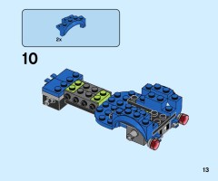 LEGO 40409 instructions page 13 – build guide