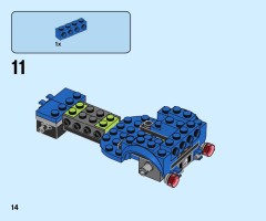 LEGO 40409 instructions page 14 – build guide