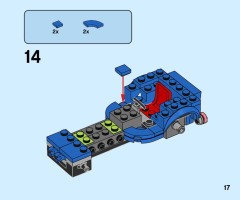 LEGO 40409 instructions page 17 – build guide
