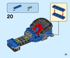 LEGO 40409 instructions page 23 – build guide