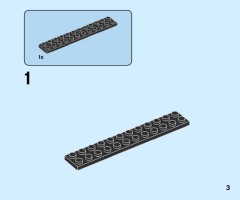 LEGO 40409 instructions page 3 – build guide