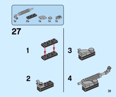 LEGO 40409 instructions page 31 – build guide