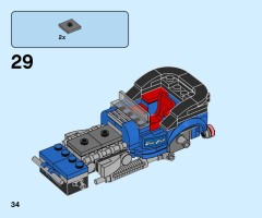LEGO 40409 instructions page 34 – build guide