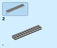 LEGO 40409 instructions page 4 – build guide