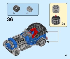 LEGO 40409 instructions page 41 – build guide