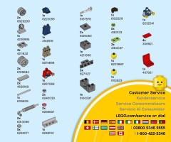 LEGO 40409 instructions page 43 – build guide