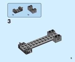 LEGO 40409 instructions page 5 – build guide
