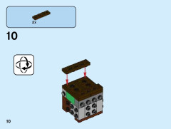 LEGO 40412 instructions page 10 – build guide