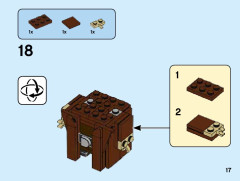 LEGO 40412 instructions page 17 – build guide