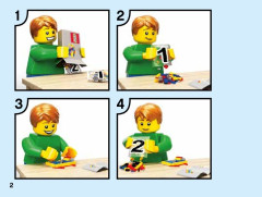 LEGO 40412 instructions page 2 – build guide