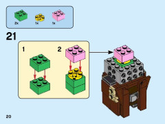 LEGO 40412 instructions page 20 – build guide