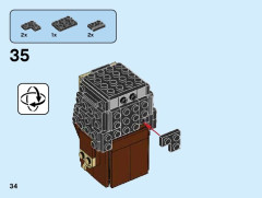 LEGO 40412 instructions page 34 – build guide