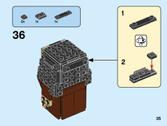 LEGO 40412 instructions page 35 – build guide