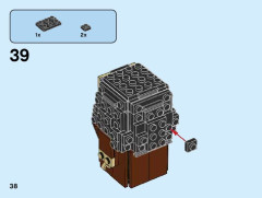 LEGO 40412 instructions page 38 – build guide