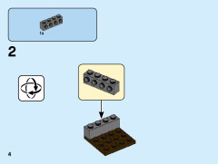 LEGO 40412 instructions page 4 – build guide
