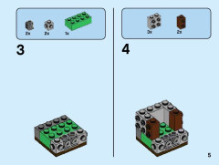 LEGO 40412 instructions page 5 – build guide