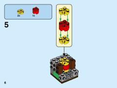 LEGO 40412 instructions page 6 – build guide