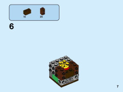 LEGO 40412 instructions page 7 – build guide