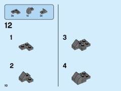 LEGO 40412 instructions page 10 – build guide