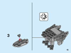 LEGO 40412 instructions page 15 – build guide