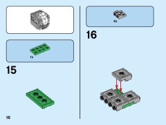 LEGO 40412 instructions page 16 – build guide
