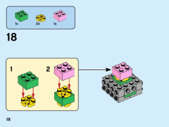 LEGO 40412 instructions page 18 – build guide