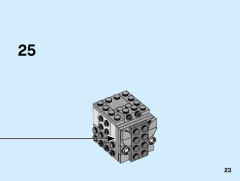 LEGO 40412 instructions page 23 – build guide