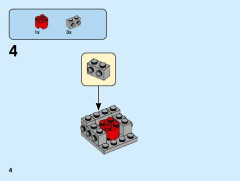 LEGO 40412 instructions page 4 – build guide