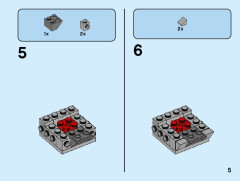 LEGO 40412 instructions page 5 – build guide