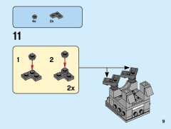 LEGO 40412 instructions page 9 – build guide