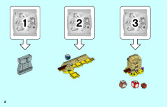 LEGO 40414 instructions page 2 – build guide