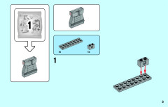 LEGO 40414 instructions page 3 – build guide