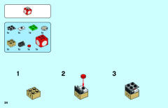 LEGO 40414 instructions page 34 – build guide