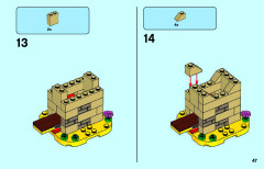 LEGO 40414 instructions page 47 – build guide