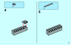 LEGO 40414 instructions page 5 – build guide