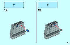 LEGO 40414 instructions page 9 – build guide