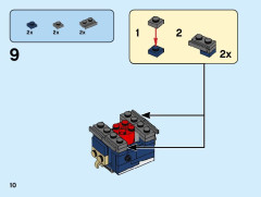 LEGO 40420 instructions page 10 – build guide