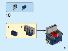 LEGO 40420 instructions page 11 – build guide
