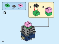 LEGO 40420 instructions page 14 – build guide