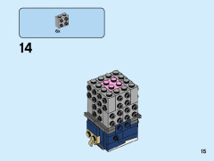 LEGO 40420 instructions page 15 – build guide