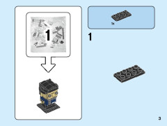 LEGO 40420 instructions page 3 – build guide