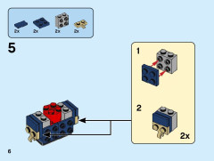 LEGO 40420 instructions page 6 – build guide