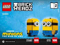 LEGO 40420 instructions page 1 – build guide