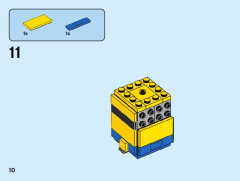 LEGO 40420 instructions page 10 – build guide