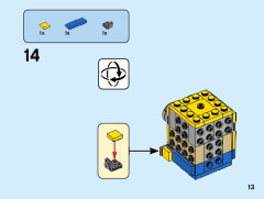 LEGO 40420 instructions page 13 – build guide